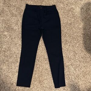Loft Navy Skinny Fit Pants
